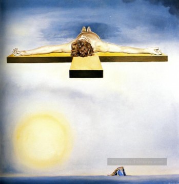 Salvador Dali Painting - Galas Christ Cubism Dada Surrealism Salvador Dali